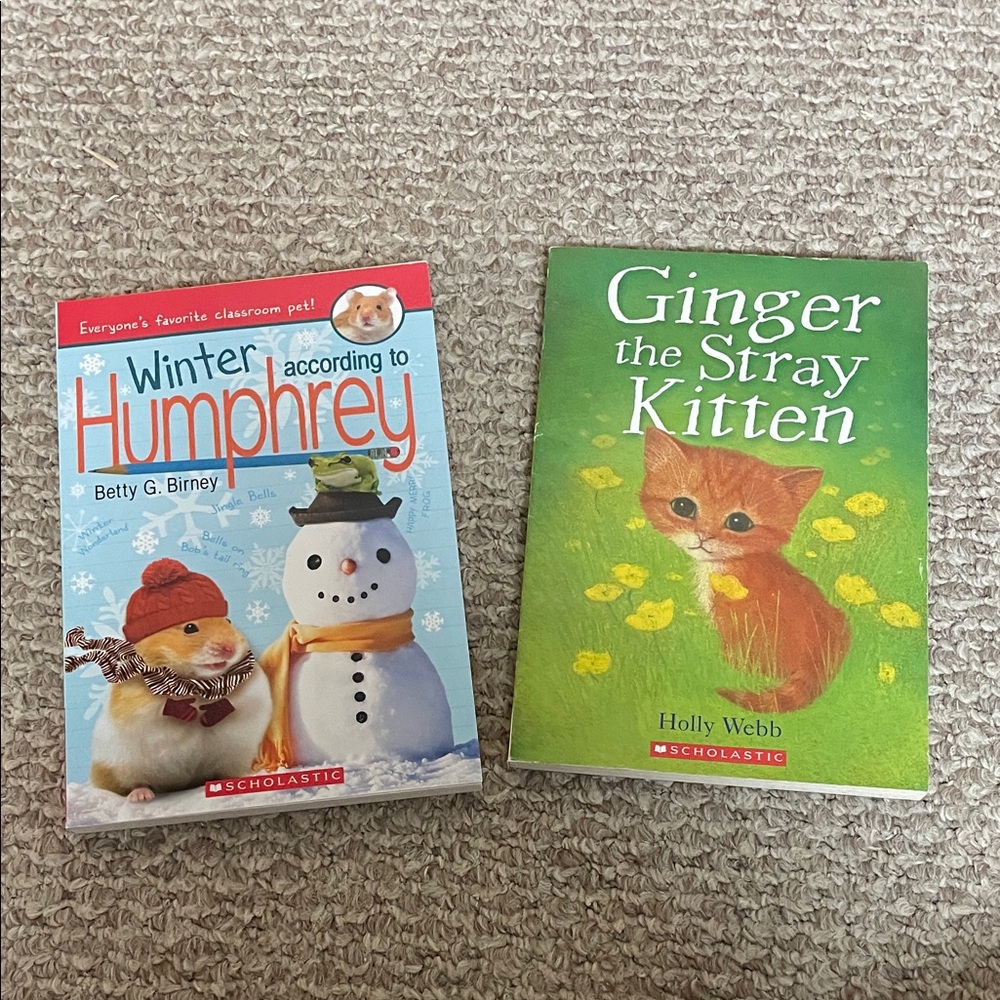 Scholastic Winter and Ginger Book Duo